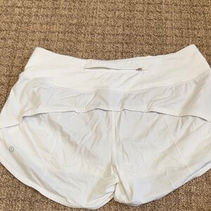 lululemon athletica White Athletic Shorts